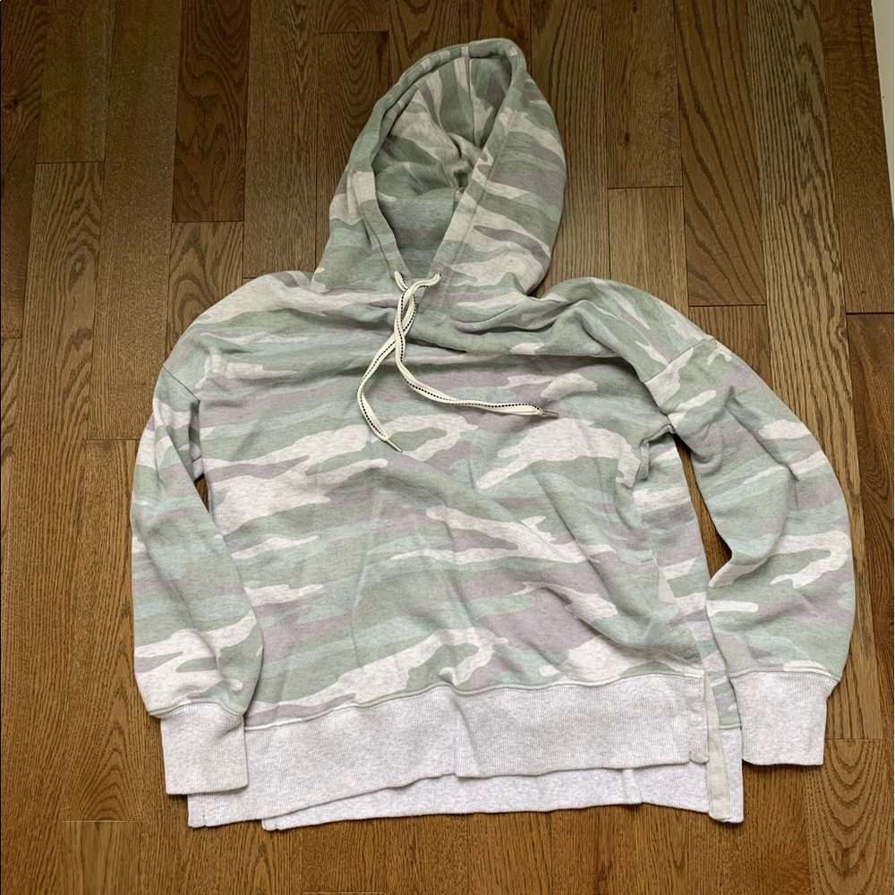 Super soft oversized camo hoodie